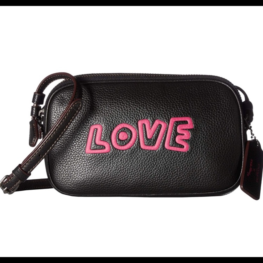 Coach x Keith Haring LOVE crossbody bag